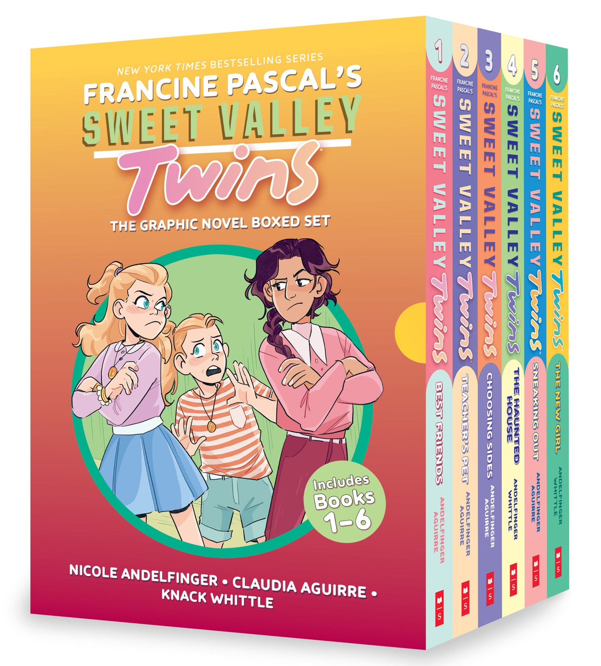 Sweet Valley Twins: the Graphic Novel 6-Book Boxed Set