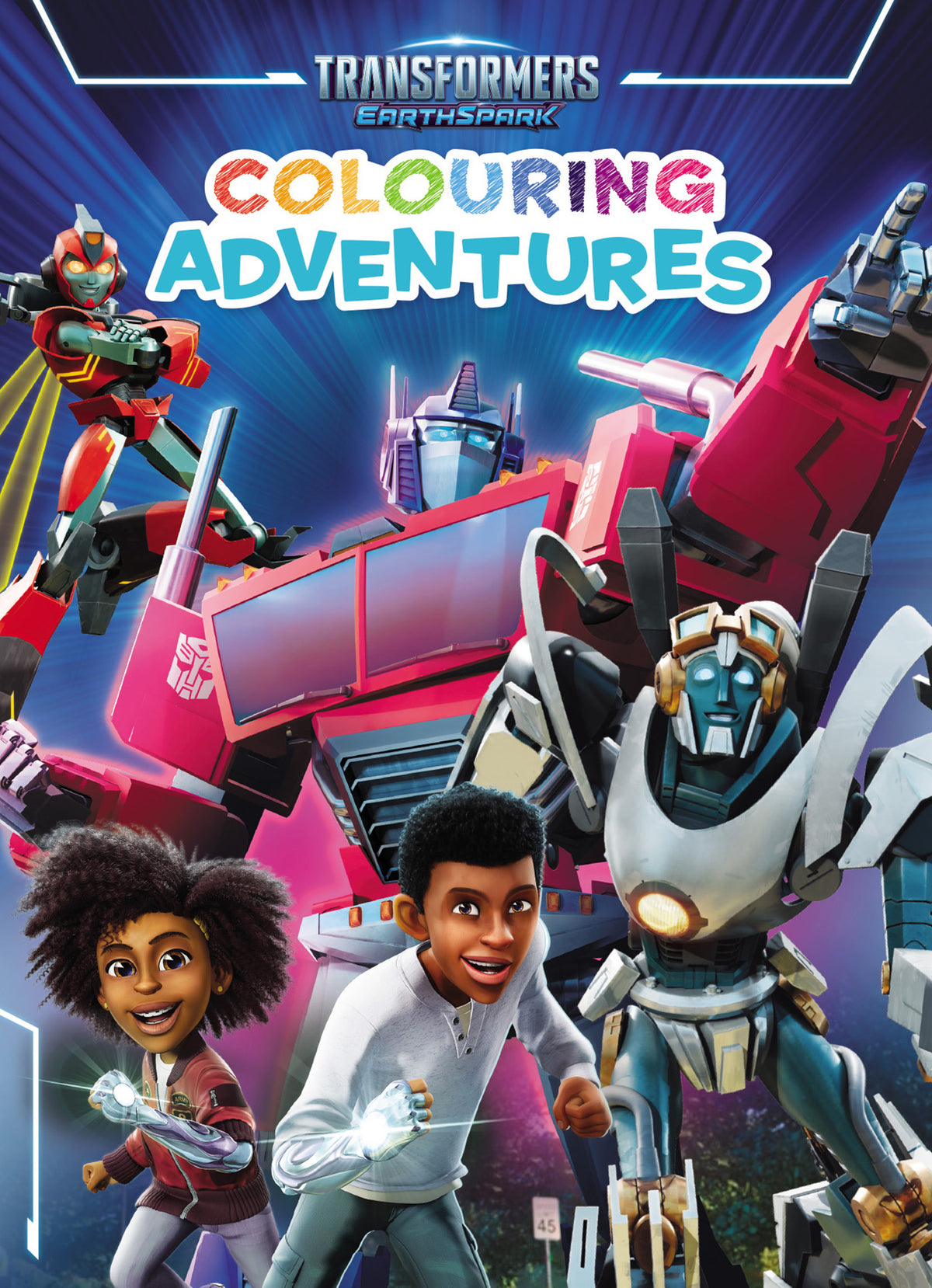 Transformers Earthspark: Colouring Adventures (Hasbro)