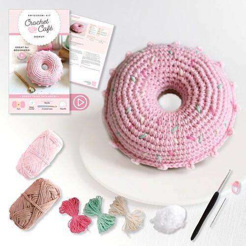 Crochet Cafe Amigurumi Kit Donut - Craft Book