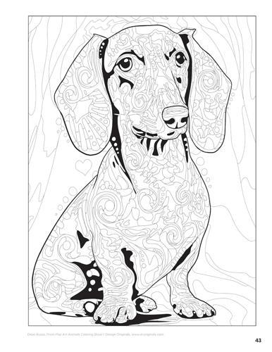 Pop Art Animals Coloring Book - by Dean Russo - Paperback