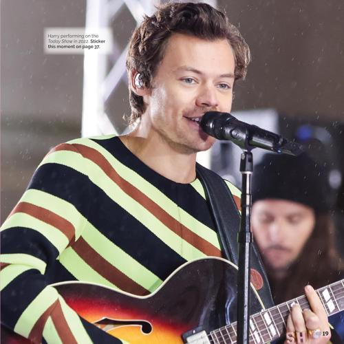 Ultimate Harry Styles Sticker Mosaic Art Book - by Logan Powell - Paperback