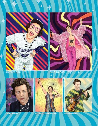 Super Fabulous Harry Styles Coloring and Activity Book - by Ava Moore Paperback