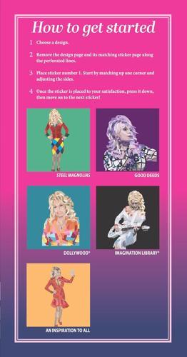 Ultimate Dolly Parton Sticker Mosaic Art - by Logan Powell - Paperback