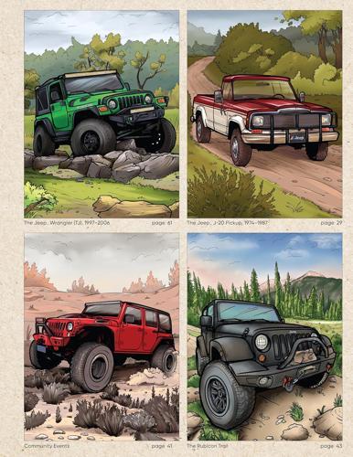 Amazing Adventures Jeep Coloring & Activity Book - by D L Miller - Paperback