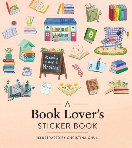 A Book Lover's Sticker Book - Hardcover