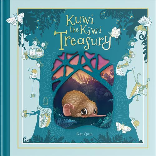Kuwi The Kiwi Treasury - Children's Book - by Kat Quin - Hardcover