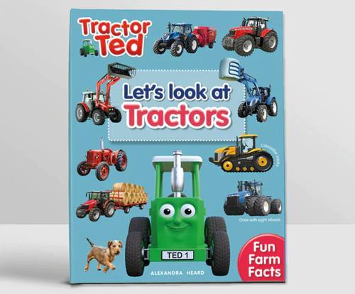 Tractor Ted Lets Look At Tractors - by Alexandra Heard - Paperback