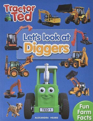 Tractor Ted Lets Look At Diggers - by Alexandra Heard - Paperback
