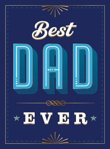 Best Dad Ever - Gift Book - Hardcover
