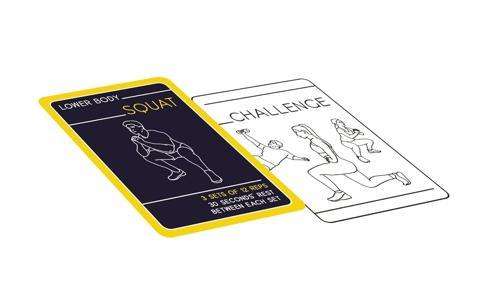 The Personal Trainer Card Deck - Card Set