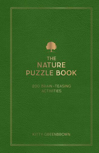 The Nature Puzzle Book - by Kitty Greenbrown - Hardcover