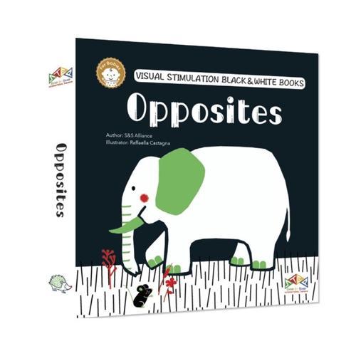 Black and White Books : Opposites - Children's Book - Hardcover