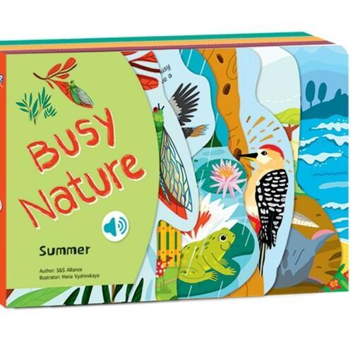 Busy Nature Summer - Nature Book - Hardcover