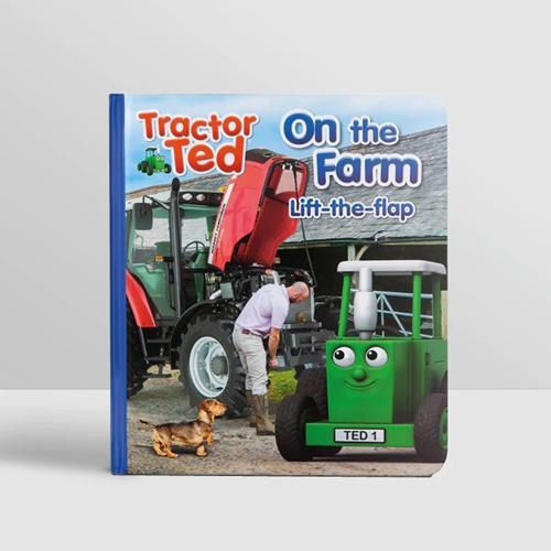 Tractor Ted On The Farm Lift The Flap - Children's Book - Hardcover