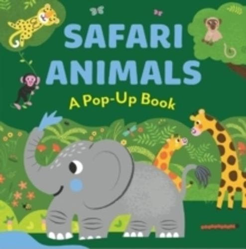 Safari Animals A Pop Up Book - Nature Book - by Hannah Porter - Hardcover