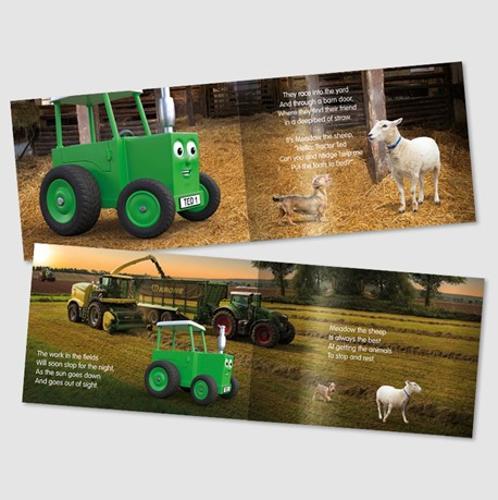 Tractor Ted Meadows Sleepy Time Storybook - by Alexandra Heard - Paperback