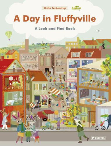 A Day In Fluffyville - Children's Book - by Britta Teckentrup - Hardcover