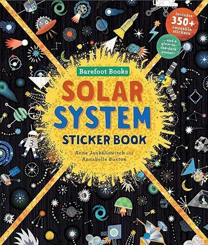 Barefoot Books Solar System Sticker Book - by ANNE JANKÉLIOWITCH - Paperback