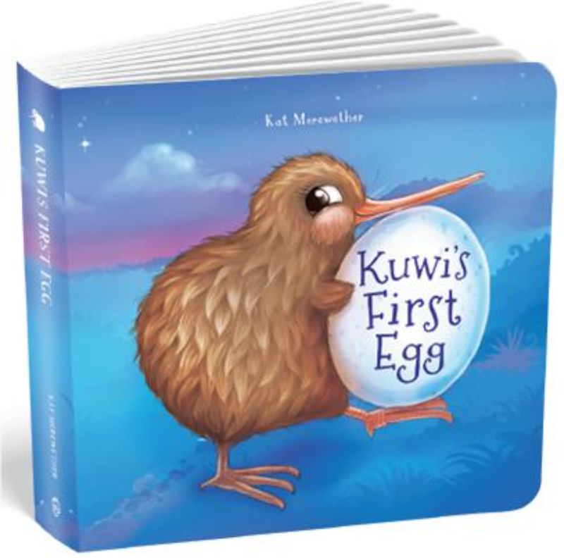 Kuwis First Egg (board book)