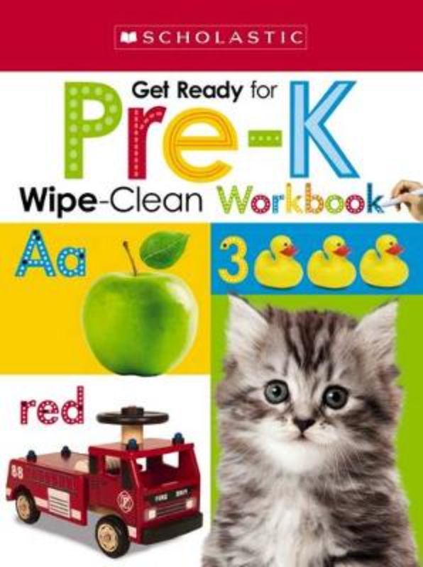 Wipe-Clean Get Ready For Prek