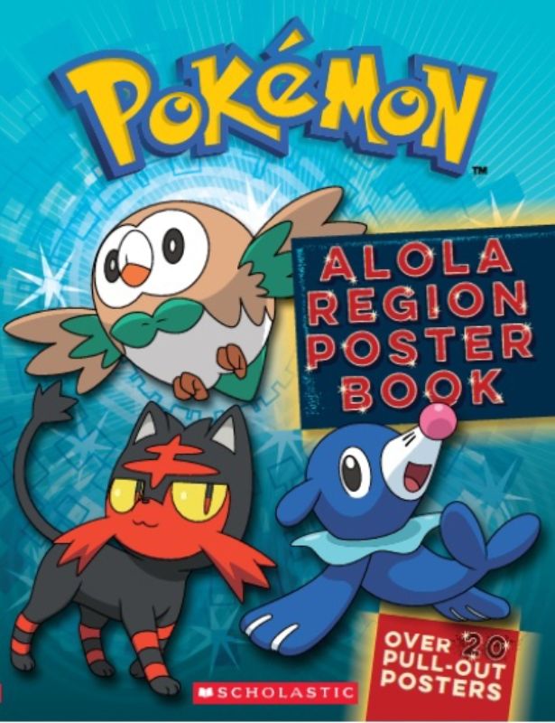 Pokemon Aloa Poster Book