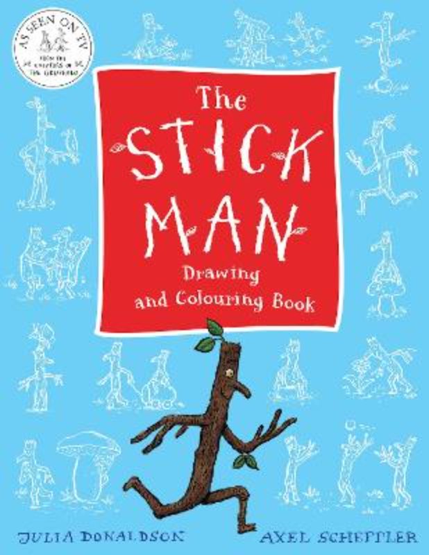 Stick Man Drawing & Colouring