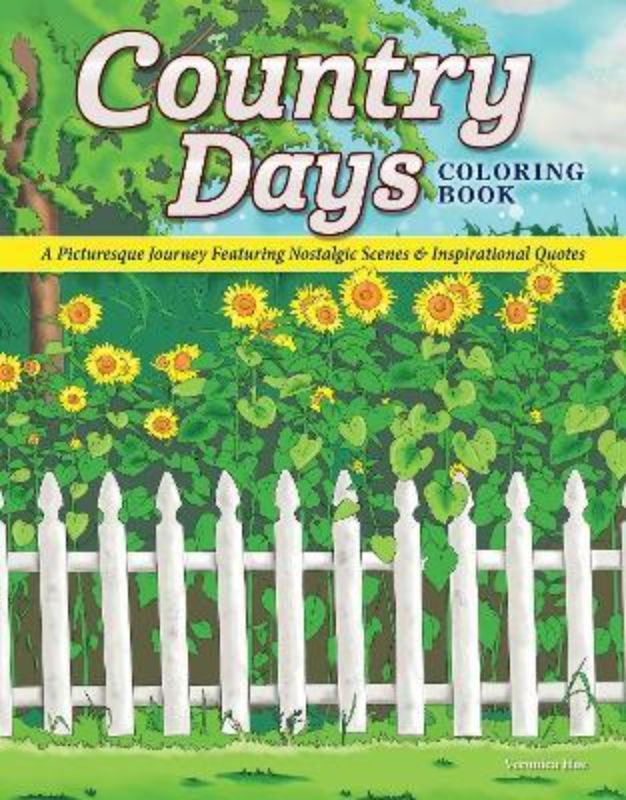 Country Days Coloring Book