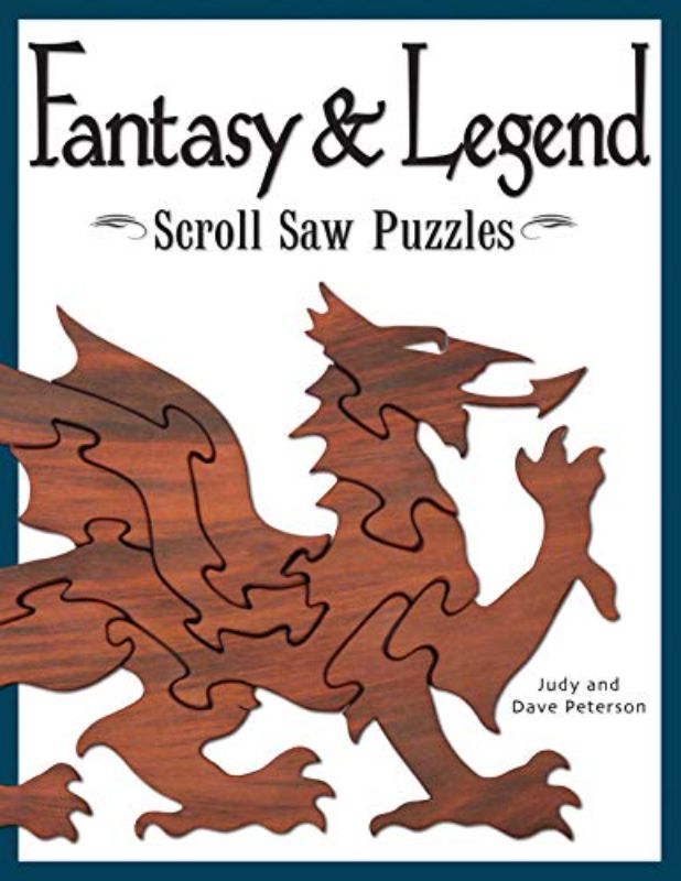 Fantasy Legend Scroll Saw Puzzles Fox Chapel Publishing 29 ReadytoCut Patterns f