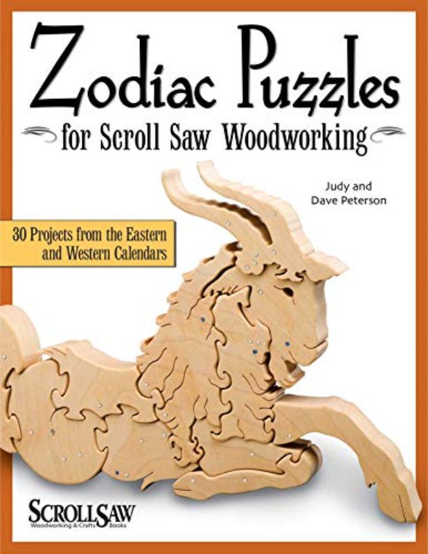 Zodiac Puzzles for Scroll Saw Woodworking: 30 Projects from the Eastern and West
