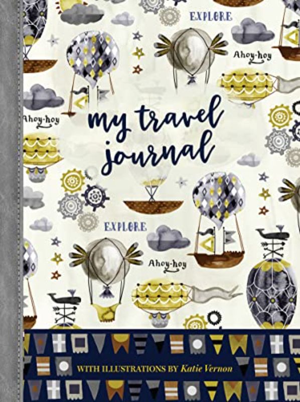 My Travel Journal (Quiet Fox Designs) Part Trip Planner, Part Travel Diary, with