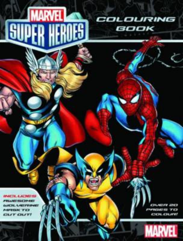 Marvel: Super Heroes Colouring Book