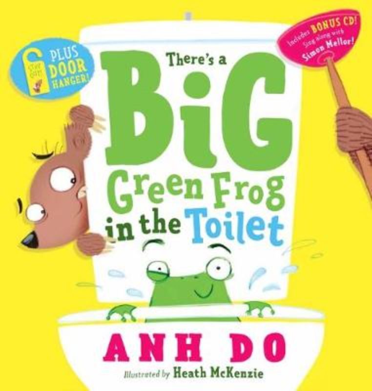 Big Green Frog + Door Hanger