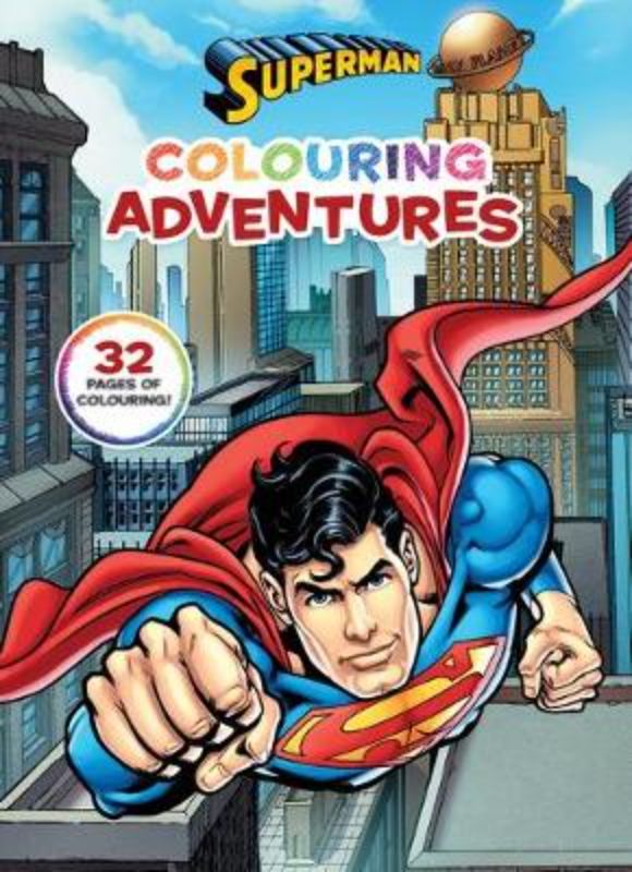 Superman Colouring Adventures