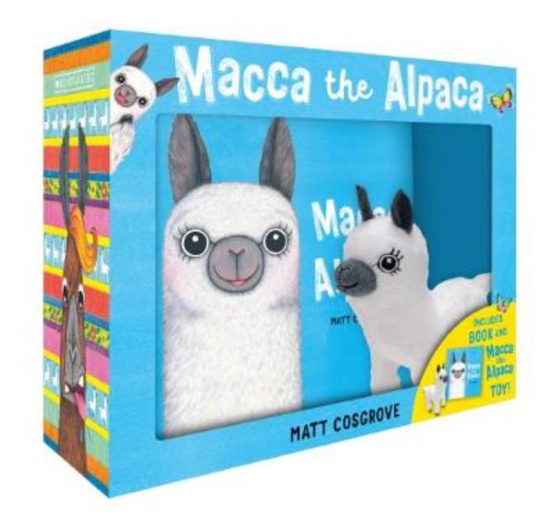 Macca The Alpaca Plush Box Set