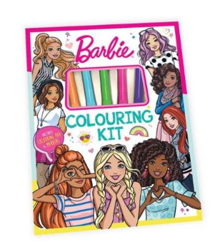 Barbie Colouring Kit