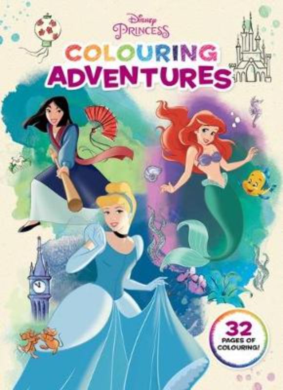 Disney Princess Colouring Adv