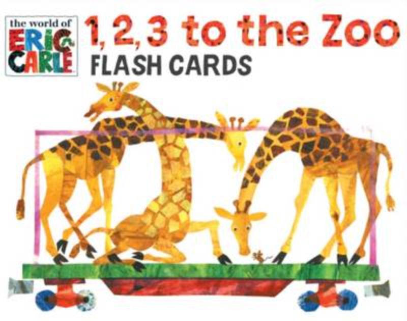 1 2 3 To The Zoo Flash Cards