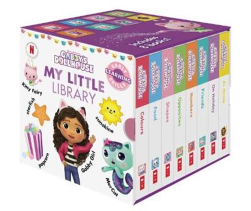 Gabby'S Dollhouse: My Little 8-Book Library Cube (Dreamworks)