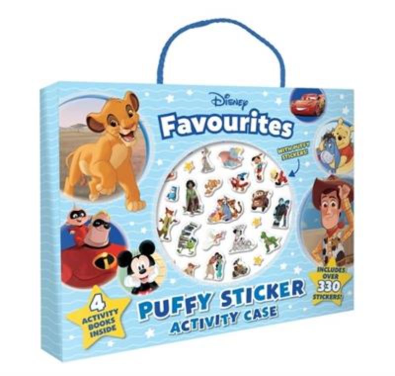 Disney Favourites: Puffy Sticker Activity Case