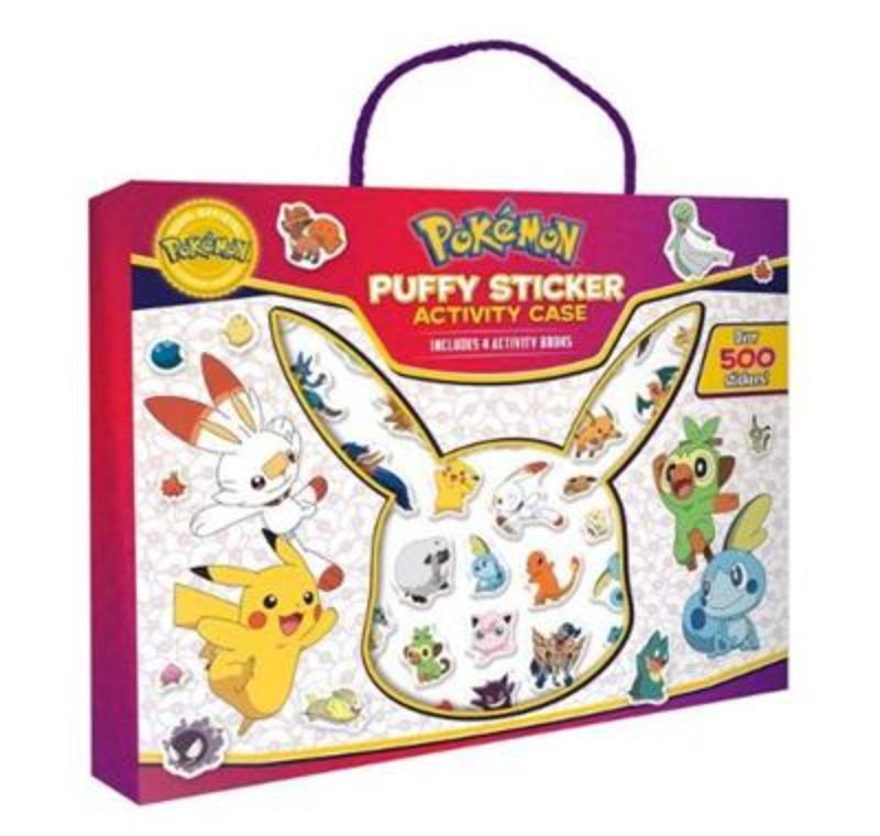 PokeMon: Puffy Sticker Activity Case