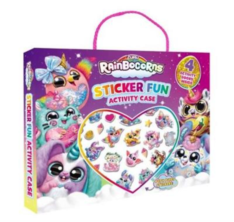 Rainbocorns: Puffy Sticker Fun Activity Case