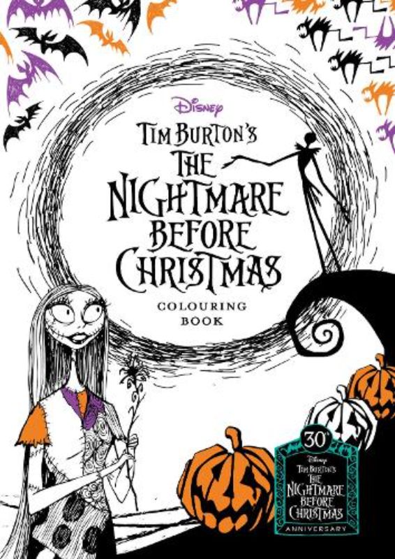 Tim Burton's the Nightmare Before Christmas: Adult Colouring Book (Disney)