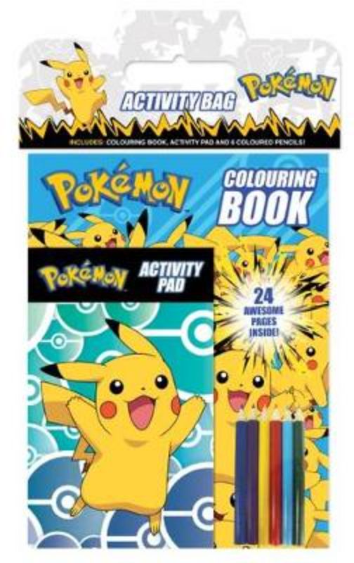 Pokemon Activity Bag