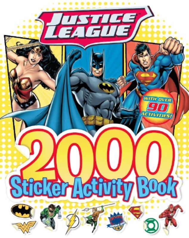 Justice League 2000 Sticker Bk