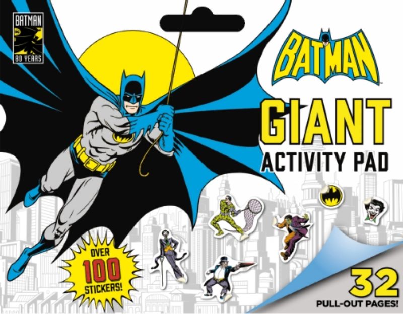 Batman Giant Activity Pad