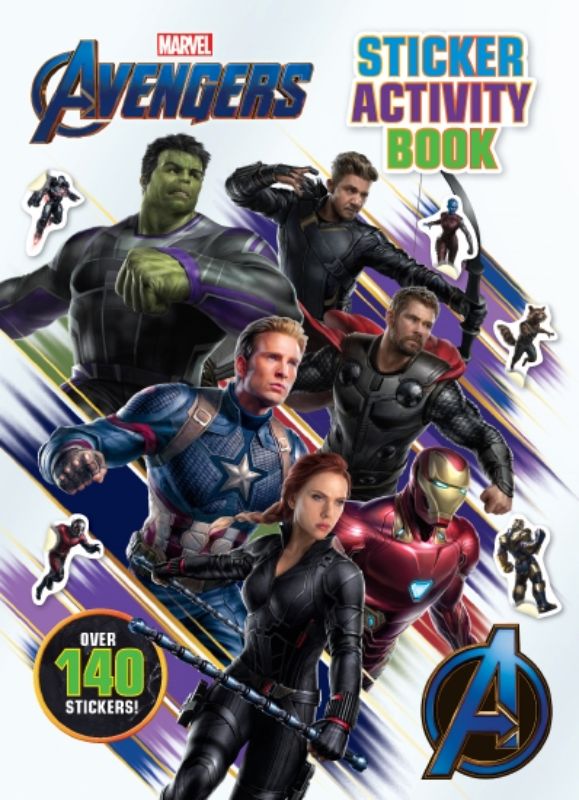 Avengers 4 Sticker Act Book