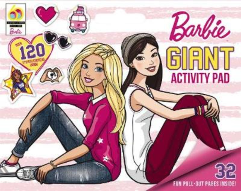 Barbie 60th Giant Activity Pad