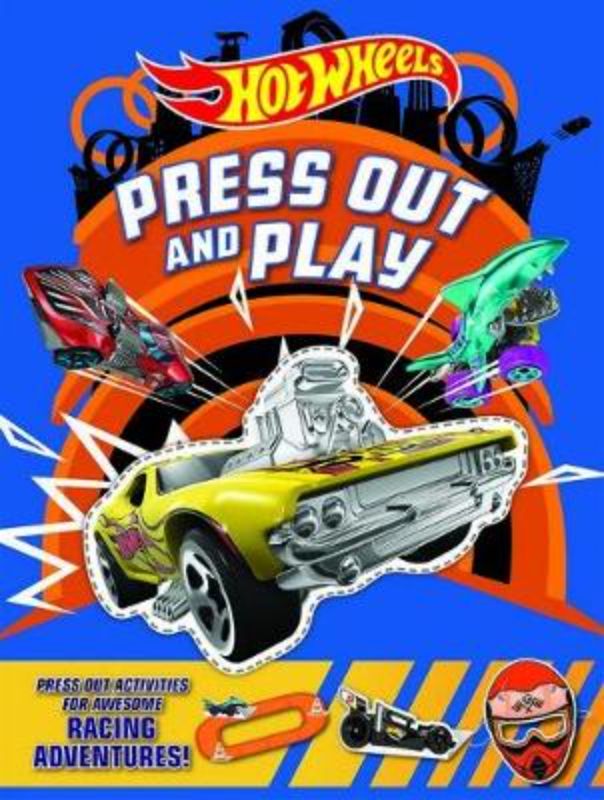 Hot Wheels Press Out And Play