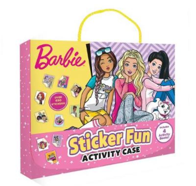 Barbie Sticker Activity Case