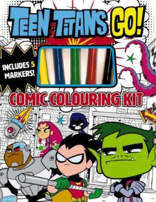 Teen Titans Go! Colouring Kit